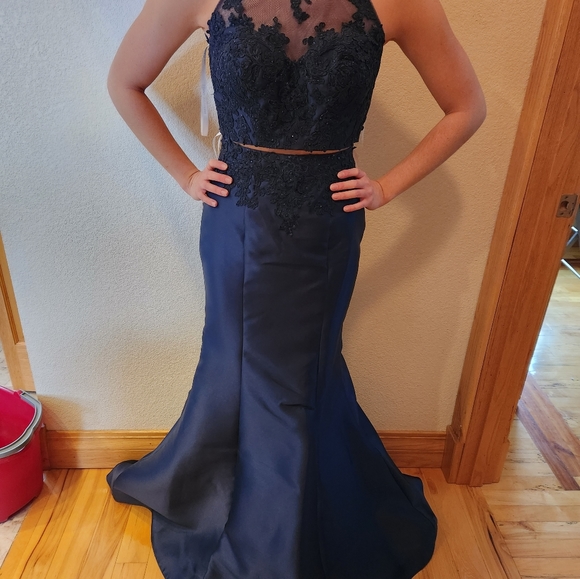 NWT Madison James Two Piece Prom/Hoco Dress - Picture 4 of 11